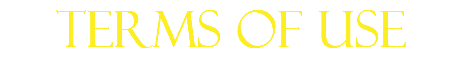 Terms of Use